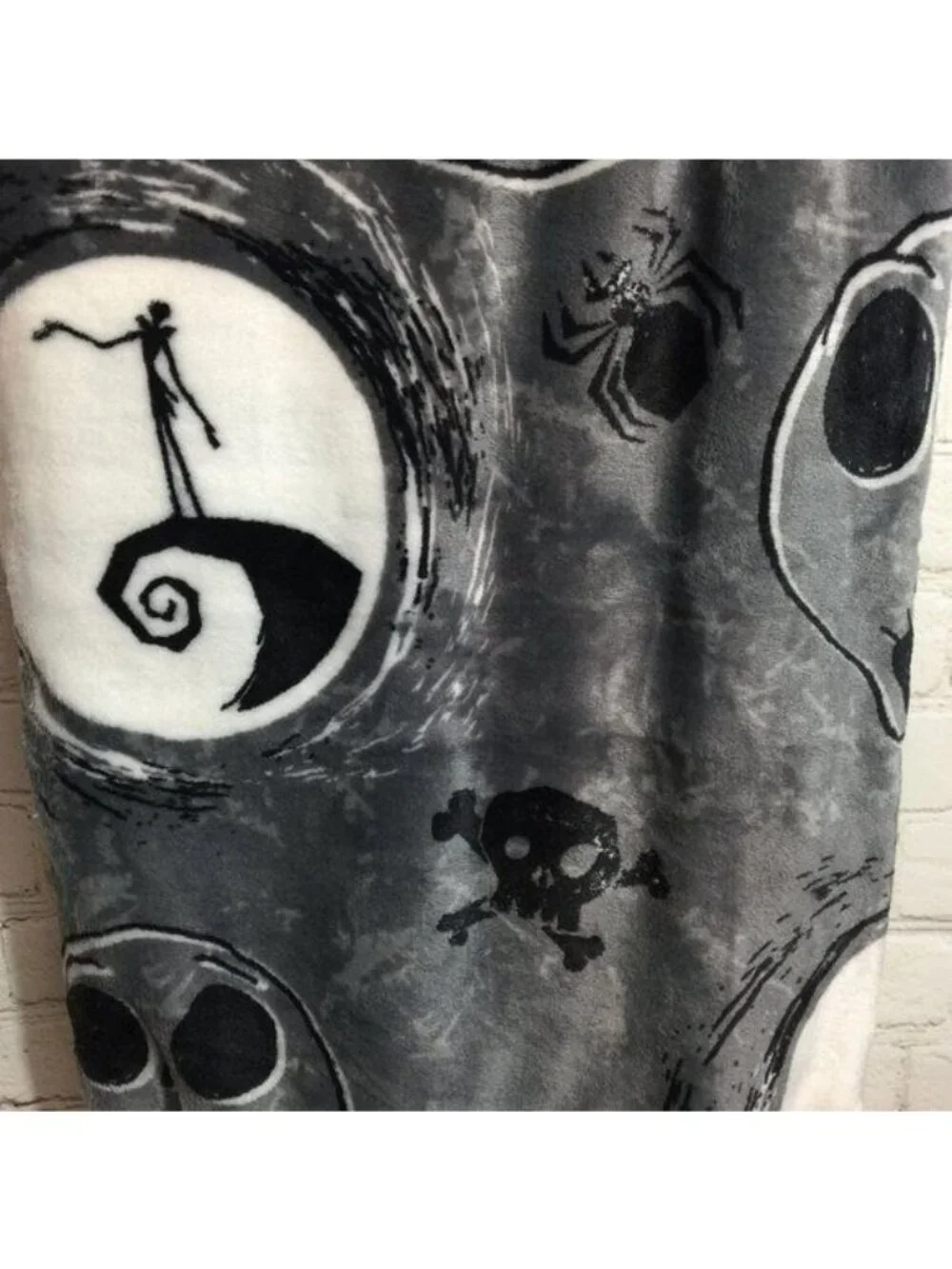 Disney The Nightmare Before Christmas Jack Skellington Plush Throw 50